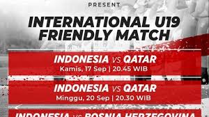At that time, it was confirmed that only 10 teams were divided into two groups. Jadwal Timnas Indonesia U 19 Akhir Pekan Ini Kembali Hadapi Qatar Live Mola Tv Net Tv Tribunnews Com Mobile