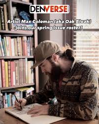 Max Coleman (@oak_bloak) joins our spring issue with some stunning original  artwork. We're very excited for this one. Stay tuned for the release, and  be sure to subscribe! Subscribers get beautiful print