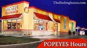 Popeyes Hours Opening And Closing Hours 2021 In 2021 American Fast Food Popeyes Restaurant Fast Food Chains