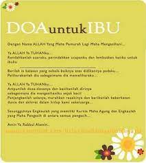 Doaku Untukmu Ibu Doa Bijak Kutipan Agama