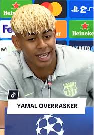 Lamine Yamal forklarer fargebyttet💥 #lamine #yamal #barcelona #inter #ucl  #cl