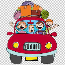 Vacation Road Trip Cartoon Png Art Car Download Driving Family Cartoons Png Vacation Road Trips Road Trip