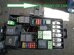 Trying to find location of fuse box on a vw polo. Engine Bay Fuse Panel Diagram