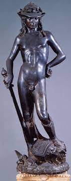 Très rapidement, donatello acquiert une grande notoriété, et obtient plusieurs commandes pour la décoration du dôme de florence. Stendhal Syndrom Androgyne Sinnlichkeit Donatellos Bronze David