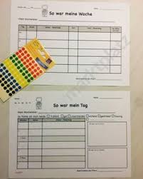 So War Mein Tag Meine Woche Ruckmeldungsbogen Unterrichtsmaterial Im Fach Fachubergreifendes Schule Grundschule Schulwoche