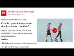 Join free & follow on est fait pour s'entendre. Y A T Il Toujours Un Dominant Et Un Domine Dans Les Couples Retrouvez Cecilia Commo Sur Rtl Youtube