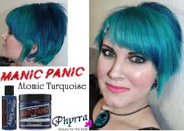Welcome formula 40 to the mp fam! Manic Panic Amplified Atomic Turquoise Hair With Pale Skin