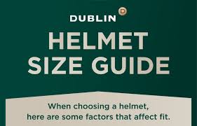 Helmet Size Guide Find The Right Fit With Dublin Clothing