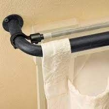 Hang A Sheer Curtain Without Using A Double Rod Thisandthat Hacks Formyhome Home Diy Home Hacks Home Organization