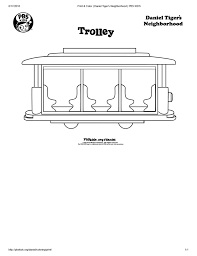 Vous pouvez utiliser ces imprimables gratuits pour vos enfants comme matériel éducatif. Trolley Coloring Page Kids Coloring Pages Pbs Kids For Parents