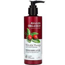 Over time, skin's youthful glow and radiance begin to fade. Avalon Organics Wrinkle Therapy With Coq10 Rosehip Firming Body Lotion 8 Oz 227 G Iherb