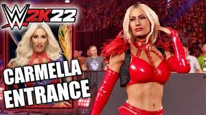 WWE 2K22 Carmella Entrance Cinematic - YouTube