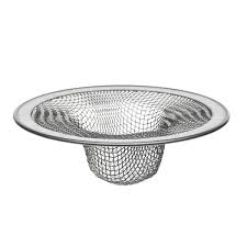 Enhance the look of your new sink with the karran basket strainer in stainless steel. 4 1 2 In Kitchen Mesh Sink Strainer In Stainless Steel Plumbing Parts By Danco