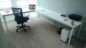 Large Corner Desk Upsized From Ikea Linnmon Tables Ikea Hackers Diy Corner Desk Large Corner Desk Ikea Desk