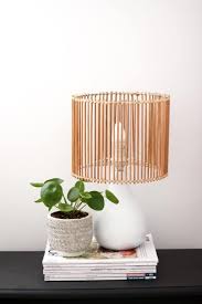 Take inspiration from stylist and crafter paul lowe, who purchased a neutral one and transformed it into. Diy Rattan Style Lamp Upcycle Dossier Blog