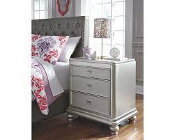 No interest will be charged on the promo purchase if you pay the promo purchase amount in full within 6 months. Signature Design By Ashley Coralayne Silver Three Drawer Night Stand Walmart Com Walmart Com