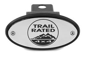 Maybe you would like to learn more about one of these? Jeep Trail Rated Chrome Receiver Hitch Cover