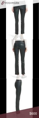 Nwt Theory Bristol Leather Pants Size Information High