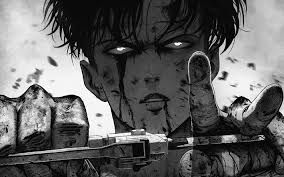 When it comes to defeating titans, levi ackerman is the shining star of the attack on titan world. Download Wallpapers Levi Ackerman Darkness Attack On Titan Levi Artwork Shingeki No Kyojin Manga Rivai Akkaman For Desktop Free Pictures For Desktop Free