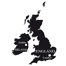 Diese karte wurde 2002 für insgesamt 31.750 £ versteigert. England Karte Umriss Wandtattoo