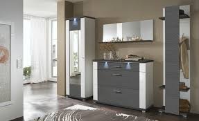 Garderobenset flur garderobe set eiche san remo komplett mit bank schrank malea. Garderoben Set 4 Teilig Titan Mobel Hoffner