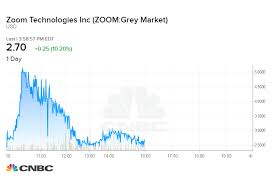 Investors Appear To Trade Wrong Zoom Company Shares Before Ipo