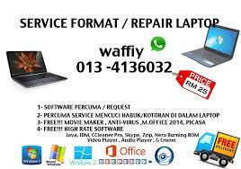 Laptop repairs we are repair studio. Service Penghantaran Ke Station Bas Ktm Komuter Service Format Laptop Murah Shah Alam