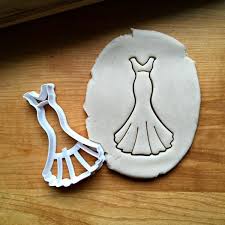 Wedding Dress Cookie Cutter Dishwasher Safe Wedding Dress Cookies Cookie Cutter Dress Wedding Dress Cookie Cutter