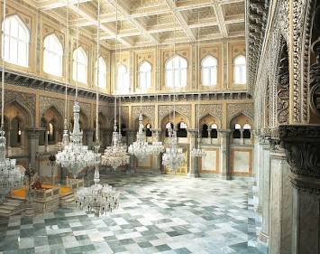 The Grand Durbar Hall of the Nizams, AI generated