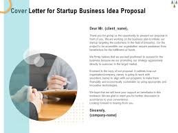 A proposal cover letter is important. Cover Letter For Startup Business Idea Proposal Ppt Powerpoint Presentation Portfolio Files Powerpoint Slides Diagrams Themes For Ppt Presentations Graphic Ideas