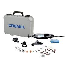 Dremel 4000 Series 1 6 Amp Variable Speed Corded Rotary Tool Kit With 34 Accessories 3 Attachments And Carrying Case 4000 3 34 The Home Depot In 2020 Dremel Dremel 4000 Dremel Projects