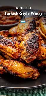 Grilled Turkish Style Chicken Wings Recipe Recipe Chicken Wing Recipes Turkish Chicken Wing Recipes