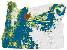 Oregon Land Ownership Map Forest Ownership Maps | Oregonforests