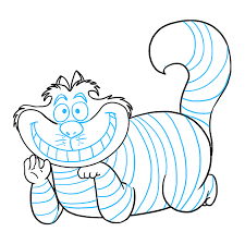 `cheshire puss,' alice began, rather timidly, as she did not at all know whether it would like the name: How To Draw The Cheshire Cat Really Easy Drawing Tutorial