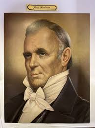 15th US President James Buchanan Portrait 11x14 Poster Photo Sam Patrick  Bowmar