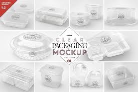 01 Clear Container Packaging Mockups Free Packaging Mockup Design Mockup Free Packaging Mockup