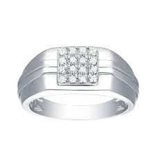 Diamond set signet ring, hallmarked 9ct gold, free insured p&p #mp. Sami Fine Jewelry Gents Diamond Ring Sami Fine Jewelry