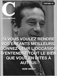Citation : Haim Ginott