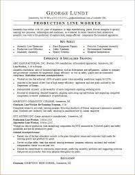 You will also want to have a list of both personal and professional references. Production Line Resume Sample Monster Com