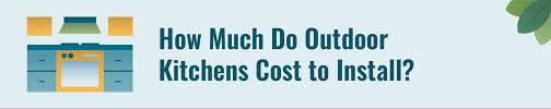The sky's the limit in terms of design, but you need to consider your budget. Outdoor Kitchen Cost Ultimate Pricing Guide Install It Direct