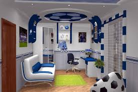 Chelsea Football Bedroom Furniture Soccer Themed Bedroom Colorful Kids Room Boys Bedrooms