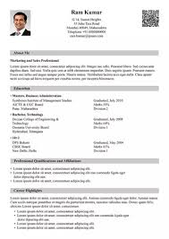 We offer designs for job seekers in every industry and at every career level. Resume Formats In Word And Pdf