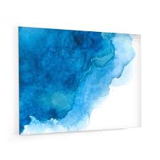 Fond De Hotte Aquarelle Bleue En Panneau Composite Aluminium L 90 X H 70 Cm Achat Vente Peinture Aquarelle Fond De Hotte Aquarelle Cdiscount