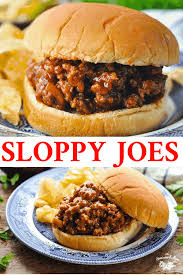 Homemade Sloppy Joes Recipe In 2020 Sloppy Joes Homemade Sloppy Joes Ground Beef Recipes Easy