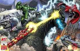 Godzilla Vs The Hulk - Battles - Comic Vine