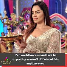 Watch twist of fate everyday at 21:00 cat on #zeeworld. Zee World Lovers Should Not Be Expecting Season 3 Of Twist Of Fate Anytime Soon
