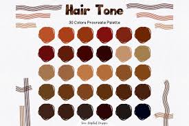 If you want to design some basic doodles or an epic work of art, you can use procreate. Hair Tone Procreate Color Palette Grafik Von Sinedigitaldesign Creative Fabrica