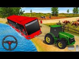 سلسلة قطر جرار زراعى إدفع محاكاة محاكي القيادة العاب سيارات ألعاب أندرويد youtube car games tractors android games