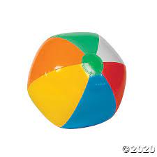 Inflatable 12 Beach Ball Beach Party Games Oriental Trading