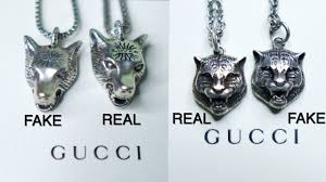 How can you tell fake jewelry from legit jewelry? Fake Vs Real Gucci Necklace How To Spot A Fake Gucci Necklace Youtube